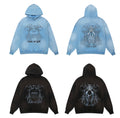 Fear of God “Sacred Relic” Graphic Hoodie (Front & Back Print, Oversized Fit)
