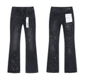 PURPLE Brand Monogram Flare Denim
