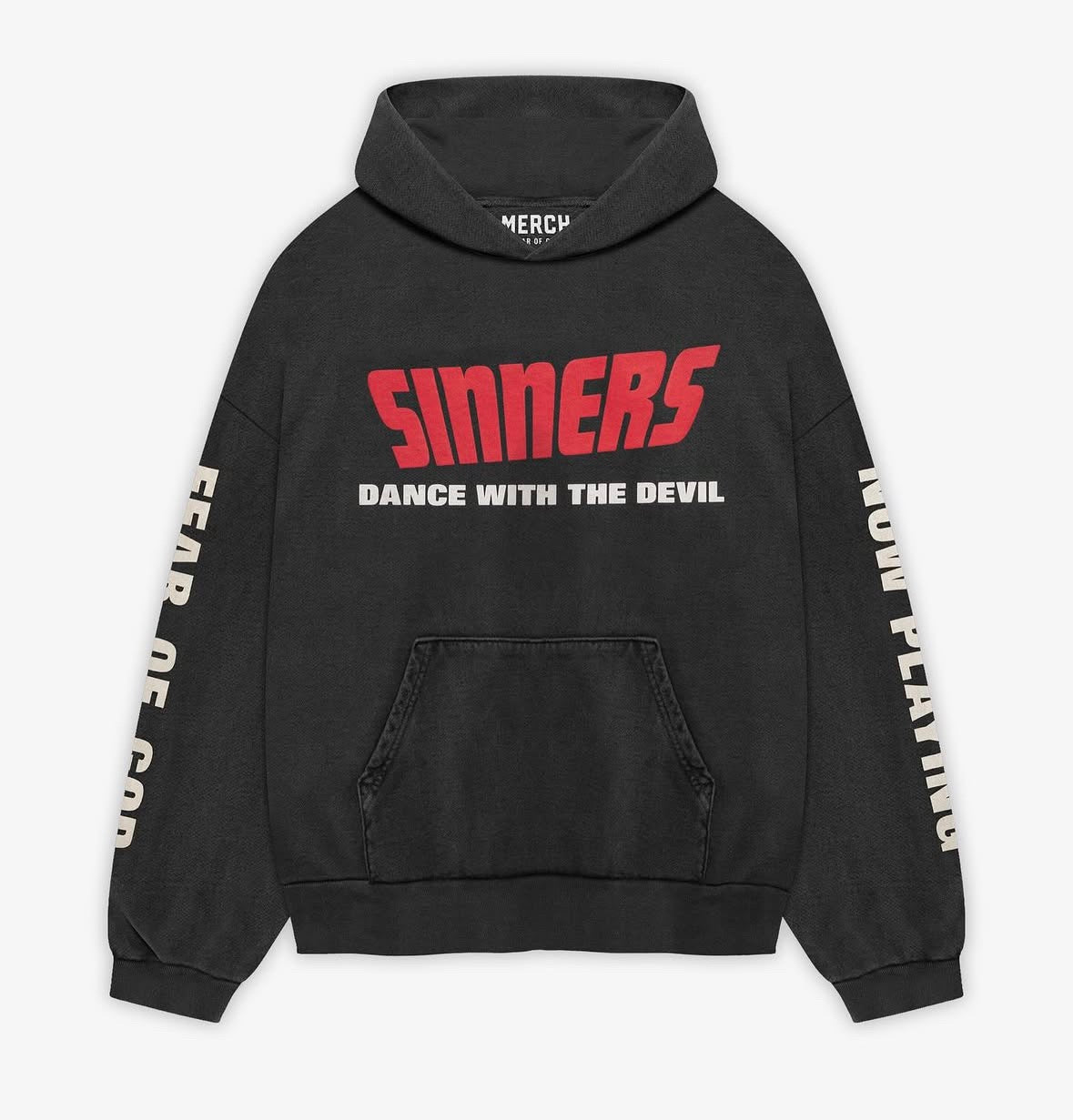 “Sinners: Dance With The Devil” Vintage Washed Hoodie