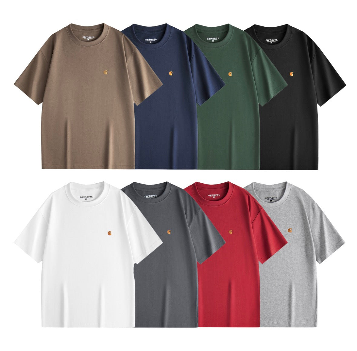 Carhartt WIP Essential Logo T-Shirt (Core Color Pack)