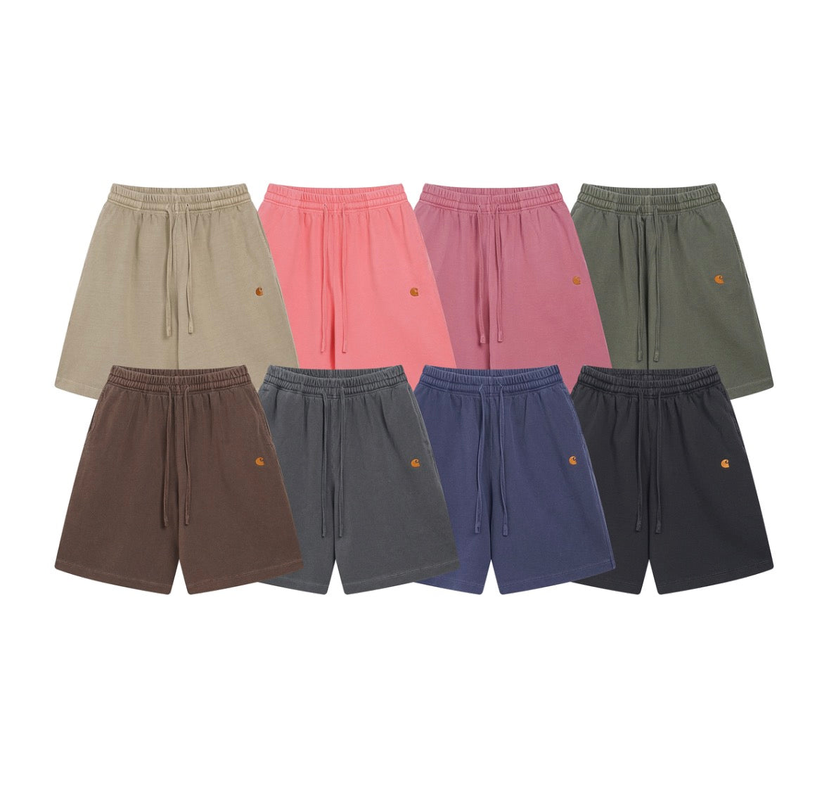 Carhartt WIP Chase Sweat Shorts (Multi-Color Collection)
