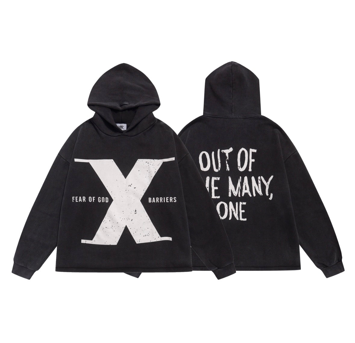 “Fear of God X Barriers” Oversized Hoodie