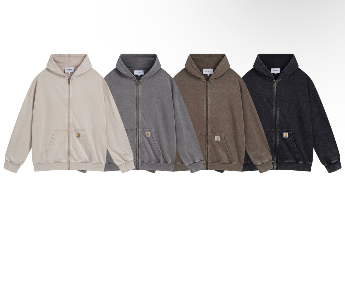 Carhartt Vintage Washed Zip-Up Hoodie
