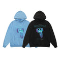 Fear of God Essentials “20 Years of Discovery” Graphic Hoodie (Retro Tech Print, Oversized Fit)