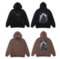 Fear of God “Dark Manor” Graphic Hoodie (Front & Back Print, Oversized Fit)