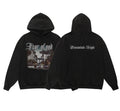 Fear of God Essentials “Garden Scene” Graphic Hoodie (Front Graphic + Back Script, Oversized Fit)