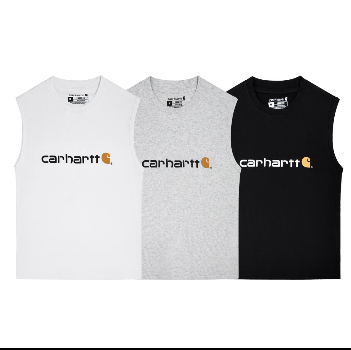 ￼ Carhartt sleeveless T-shirts